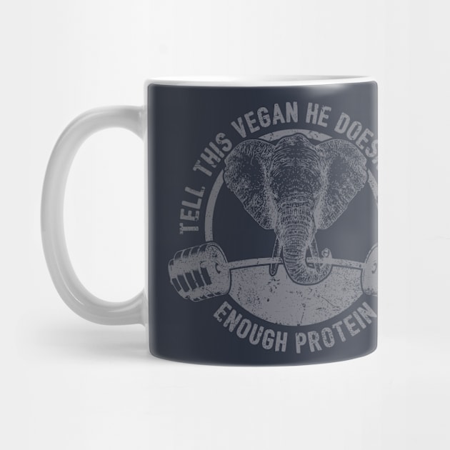 Tell This Vegan About Protein Elephant by yeoys